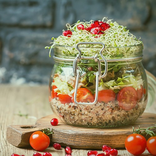 Kitchari Mason Jar Salad Recipe 1